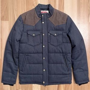 Men’s Levi’s Herringbone Western Winter Puffer Jacket